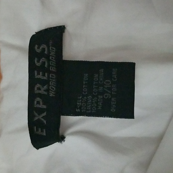 Express Bubble Skirt White 9/10 - Picture 2 of 4